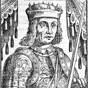 Portrait of Roger II of Hauteville (Ruggero Altavilla) (1097-1154)