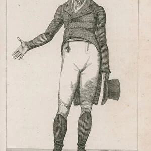 Portrait of Sir Francis Burdett (engraving)