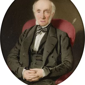 Portrait of William Wordsworth (1770-1850), c. 1822-50 (oil on canvas)