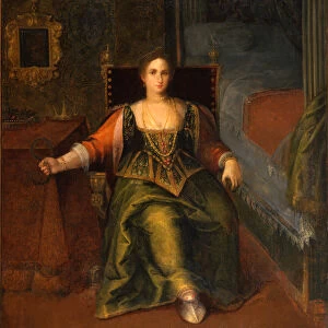 Portrait of a Woman as Cleopatra
