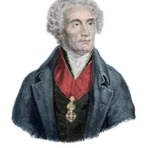 Portrait of Xavier de Maistre (1763-1852), French writer
