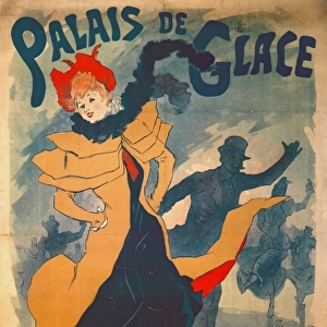 Poster advertising the Palais de Glace on the Champs Elysees (colour litho)