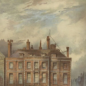 Powis House, at the North-West Angle of Lincolns Inn Fields (chromolitho)