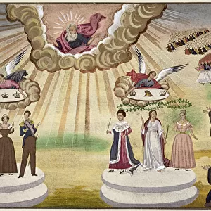 Prayers to the Gods for the Liberation of Greece, plate 1 from
