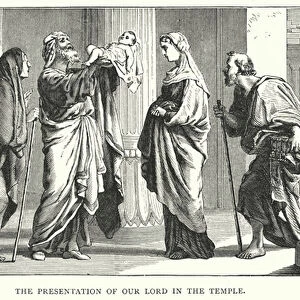 Presentation of Jesus Christ in the Temple (engraving)