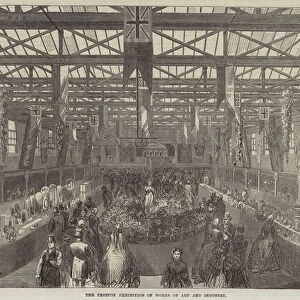 The Preston Exhibition of Works of Art and Industry (engraving)