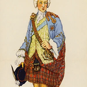 Prince Charles Edward (colour litho)