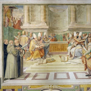 Proclamation of the Council of Trent in 1546 to reform the Christian discipline
