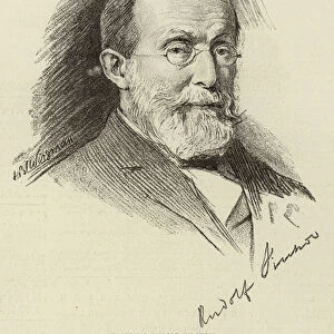 Professor Rudolf Virchow (engraving)