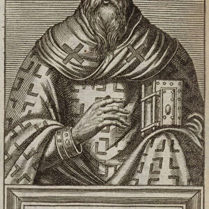 Pseudo-Dionysius the Areopagite (engraving)