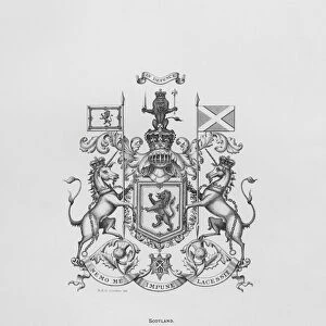 Public arms: Scotland (engraving)