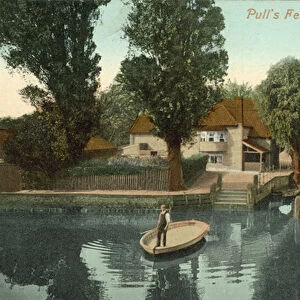 Pulls Ferry, Norwich (colour photo)