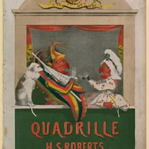 Punch and Judy Quadrille by Hs Roberts (colour litho)