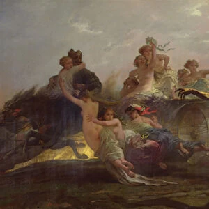 The Purveyor of Misery, 1860 (oil on canvas)