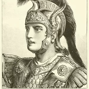 Pyrrhus, king of Epirus (engraving)