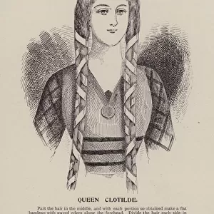 Queen Clotilde (engraving)