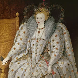 Queen Elizabeth I of England and Ireland (1533-1603) (oil on canvas)