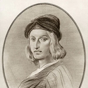 Raffaello Sanzio da Urbino, aka Rapael, from Living Biographies of Great Painters