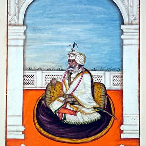 Rajah Gulab Singh, from The Kingdom of the Punjab, its Rulers and Chiefs