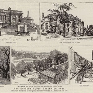The Rangers House, Greenwich Park (engraving)