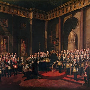 The Reception of HRH The Prince of Wales as Past Grand Master