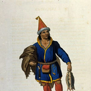 Representation of an indigenous Sami (living in the territories of Norway, Sweden, Russia