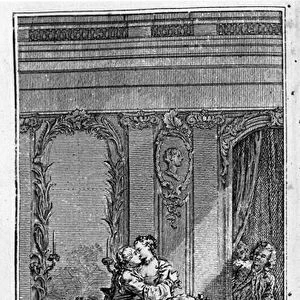 Representation of a scene of the piece "Dom Garcie de Navarre ou le prince