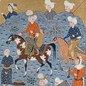 Return from the raid, Shiraz, c. 1600