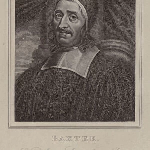 Richard Baxter, English Puritan divine (engraving)