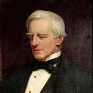 The Right Honourable Robert Lowe (oil on canvas)