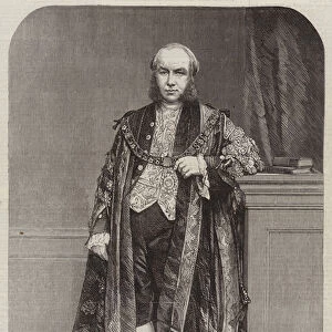 The Right Honourable W A Rose, the New Lord Mayor (engraving)