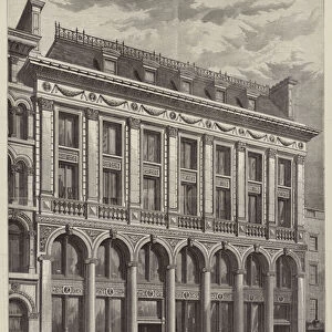 Royal Bank of Scotland, Bishopsgate Street within (engraving)