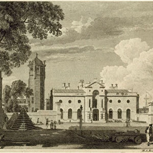 Royal Military Academy in Woolwich (engraving)