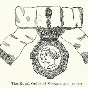 The Royal Order of Victoria and Albert (litho)