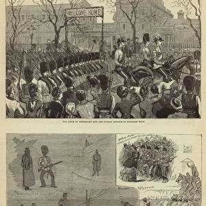 The Royal Review of the Troops from Egypt (engraving)