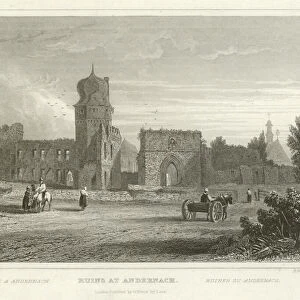 Ruins at Andernach (engraving)