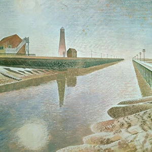 Rye Harbour, 1938 (pencil & w / c on paper)