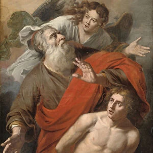 The Sacrifice of Isaac (oil on canvas)