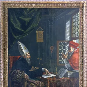 Saint Jerome appears to Saint Augustine, 1599 (painting)