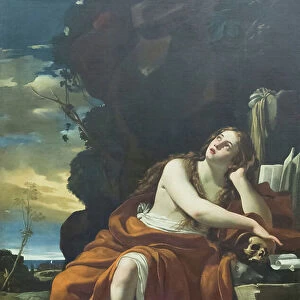 Saint Mary Magdalene penitent, 17th century (oil on canvas)