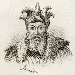 Saladin, from Crabbs Historical Dictionary, published 1825 (litho)