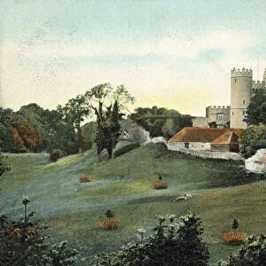 Saltwood Castle, Hythe (colour photo)