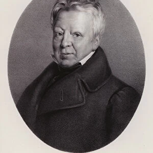 Samuel Ludwig Schnell, Swiss lawyer (engraving)