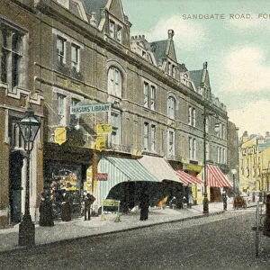 Sandgate Road, Folkestone (colour photo)