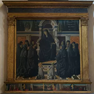Santa Monica with Augustinian Sisters, 1470 (oil on panel)