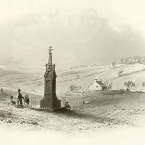 Scene of the Battle of Drumclog (engraving)