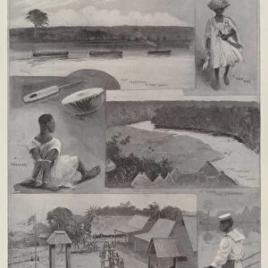 Scenes in Sierra Leone, with Captain Carletons Column to Falaba (litho)