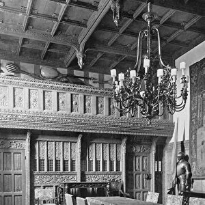 The Screen in the Banqueting Hall (b / w photo)