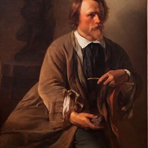 The Sculptor Jens Adolf Jerichau, the Artists Husband, 1846 (oil on canvas)