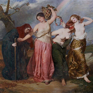 The Four Seasons, 1853 (oil on canvas)
